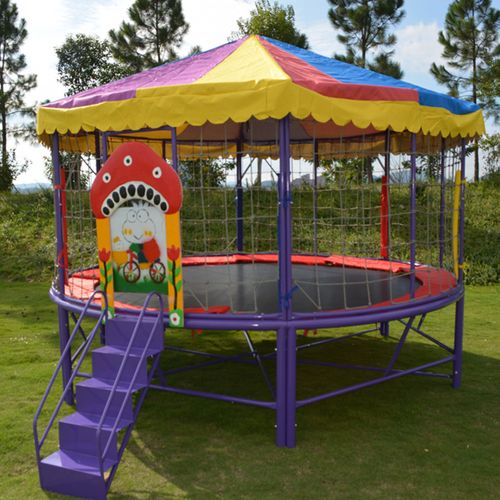 幼儿园蹦床小区室外儿童设备游乐园广场成人户外大型粘粘乐蹦蹦床