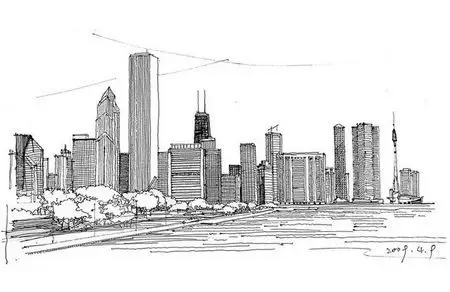 求速写,城市的,类似于这样