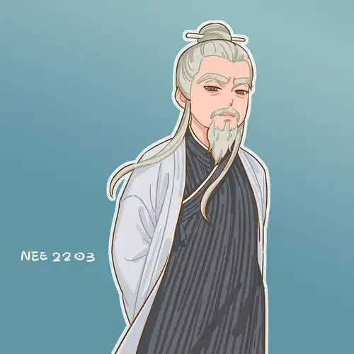 雪中悍刀行的老头儿们|插画|创作习作|雷尼nee - 原创作品 - 站酷