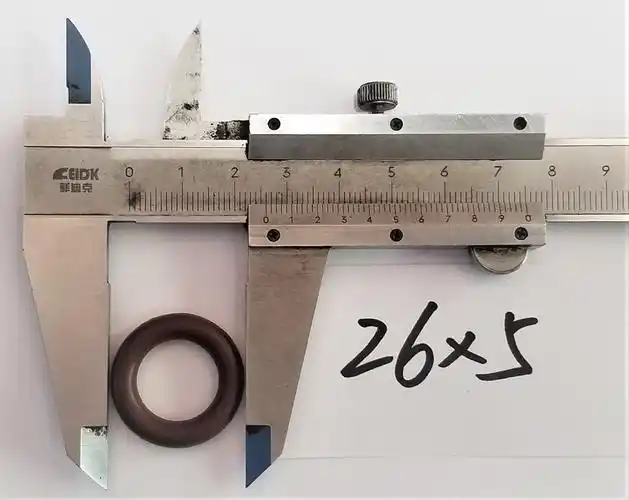 氟胶o型圈现货外径26毫米至外径35毫米线径5毫米