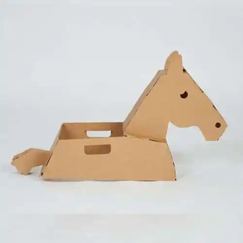 恐龙纸箱可穿儿童玩具屋手工制作创意纸壳模型幼儿园机器人穿戴