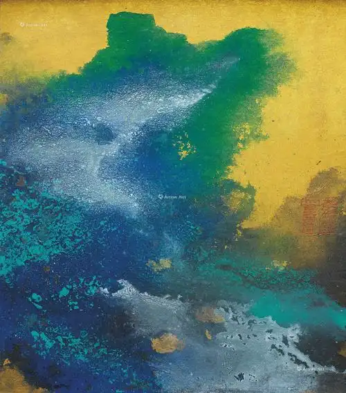 艺术号专栏朱浩云张大千泼彩泼墨画的价值与市场前景