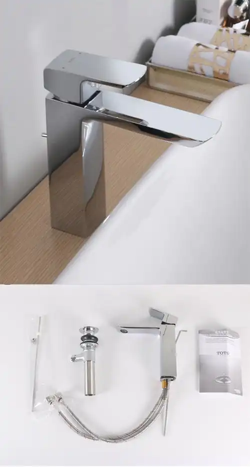 toto洗脸盆龙头冷热铜质单柄冷热水家用盆水龙头 tlg02307b单柄双控