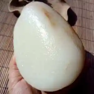 新疆和田戈壁料原石精品收藏大块把件摆件白玉原石羊脂玉石839g