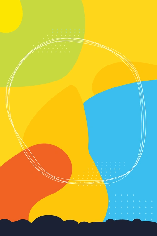 夏季波普风背景素材