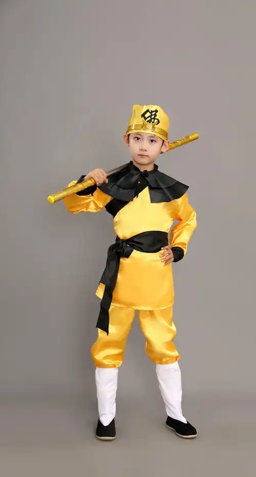 桢译孙悟空服装孙悟空的衣服儿童齐天大圣套装西游记美猴王孙行者小