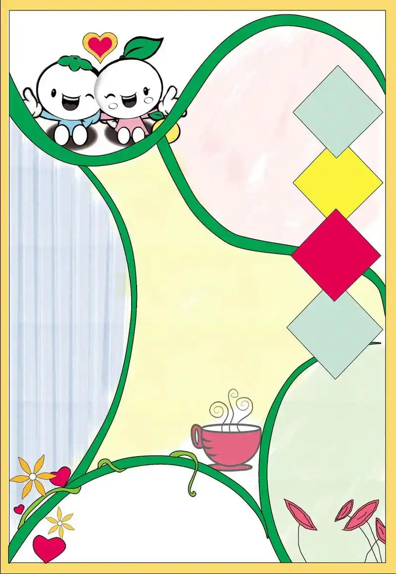 分享一波竖版万能手抄报模板,包括黑白线稿图哦!大小尺寸都可打印