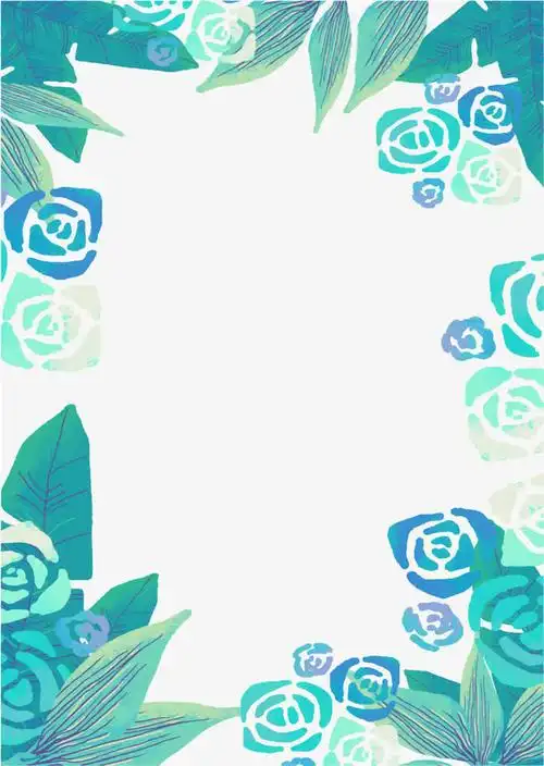 元素搜索 > 绿色抽象花朵边框素材分享 上传用户 素材信息 编号 : vvl