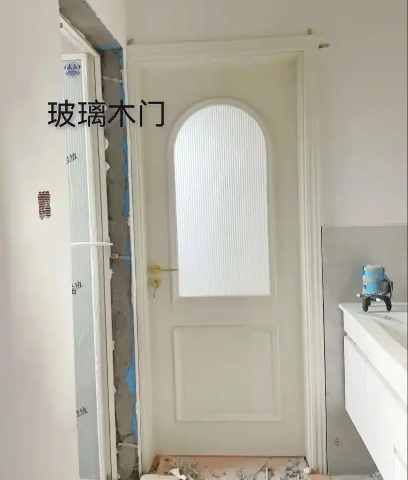 咱们家的玻璃木门,都是不带玻璃的!开 - 抖音