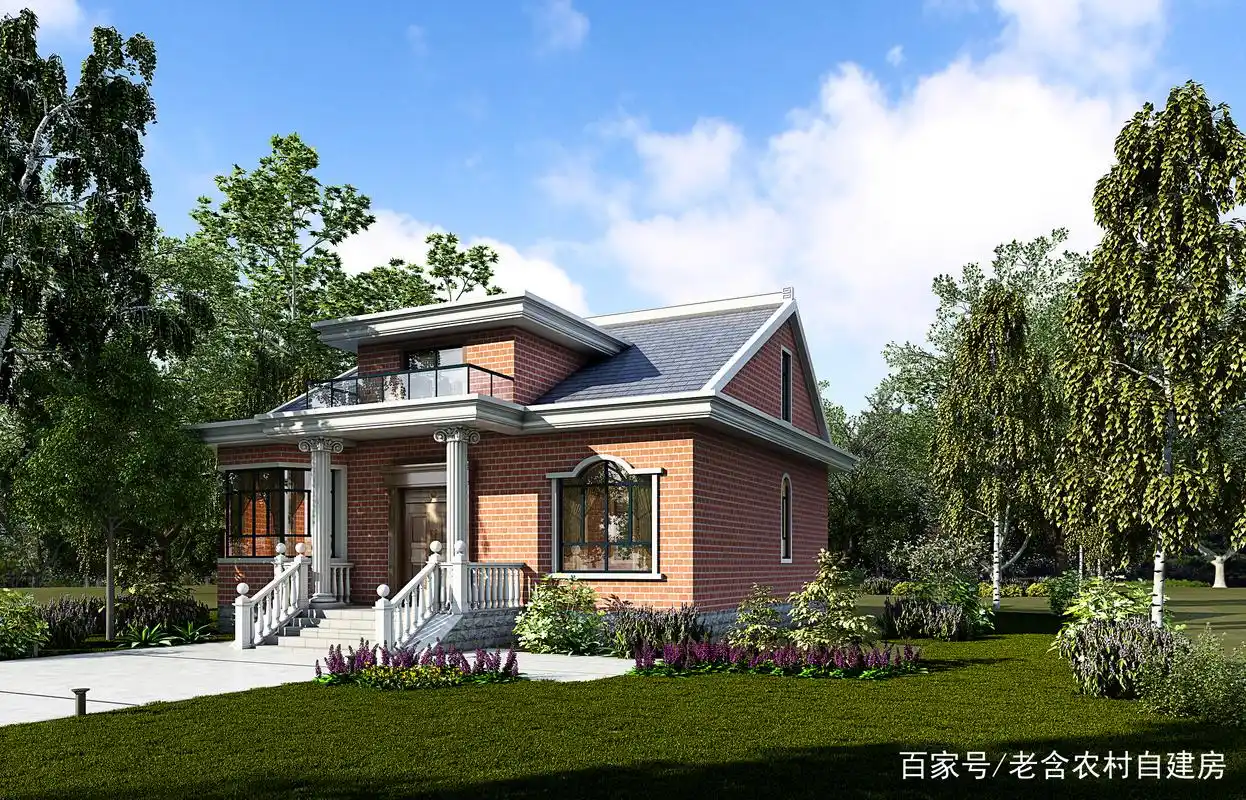 千辛万苦挑选了5套农村自建别墅外观图,媳妇竟然只喜欢第三套?