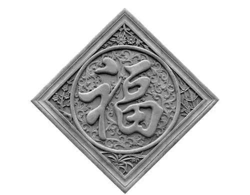 墙壁仿古砖雕挂件八种类型寓意解析