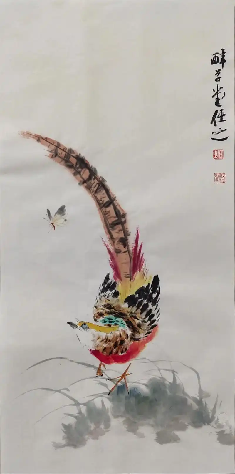 锦鸡#国画艺术 #抖出我的艺术 #美术老师的日常 #想画就画 - 抖音