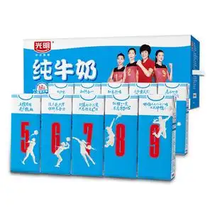 24盒儿童牛奶正品 250ml 光明纯牛奶整箱批特价 礼盒 11月 盒装