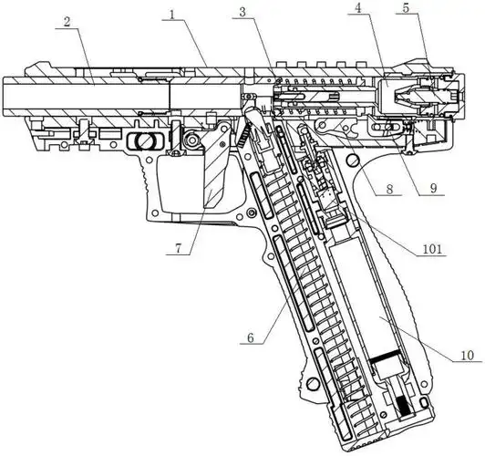 一种气动射击枪