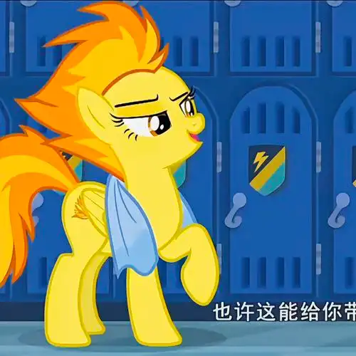 可抱,禁二转禁二改601598】小马宝莉mlp喷火闪电飞马队热度