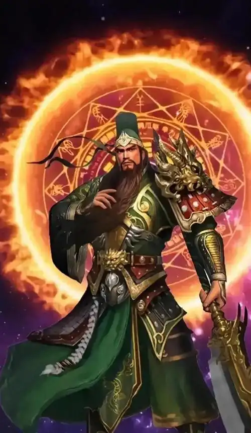 2024年关公神撑驱邪气避小人除病消灾开启祥瑞兴旺年