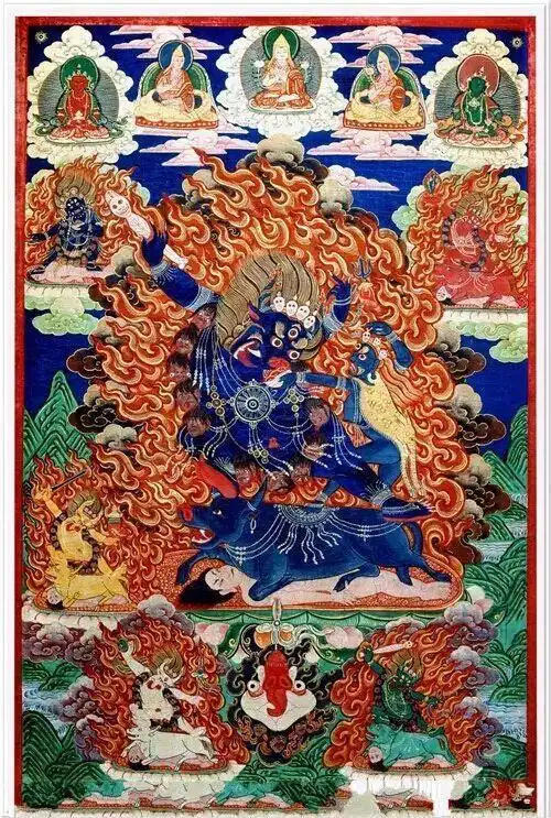 藏传佛教唐卡中的男女双修