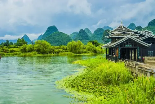 在桂林阳朔,有一处世外桃源