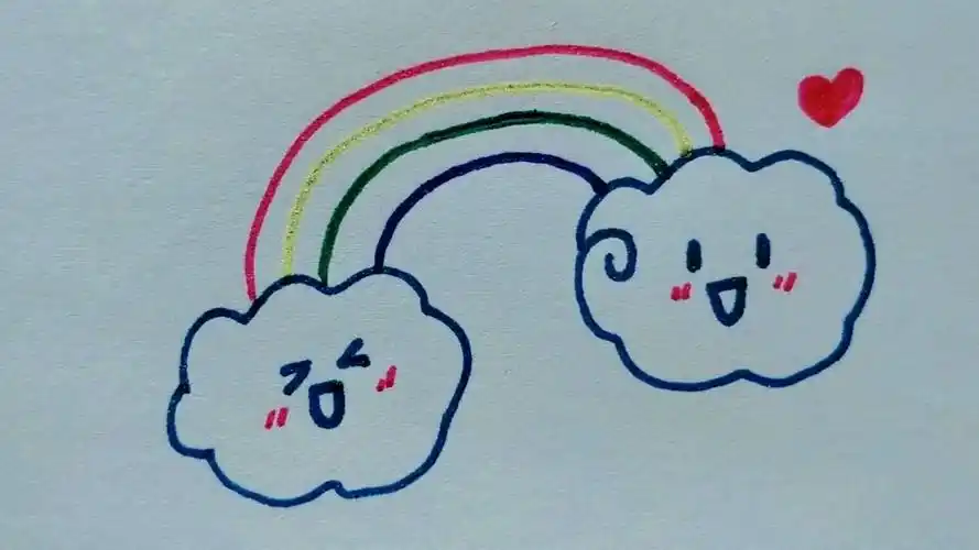 就可以了  00:23  来源:好看视频-儿童简笔画小云朵 服务升级 2彩虹