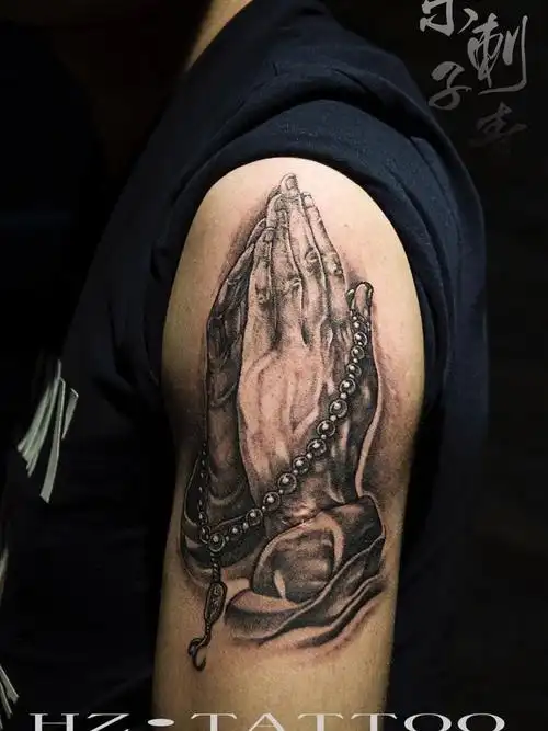 佛手_纹身图案手稿图片_季杨的纹身作品集