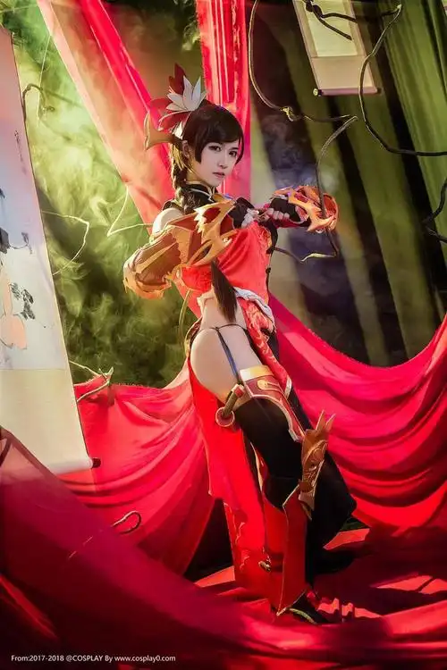 绝对领域鳗鱼霏儿无下限白兰胖次cosplay福利