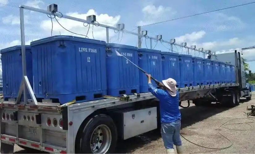 活鱼运输车 ,活鱼配送箱