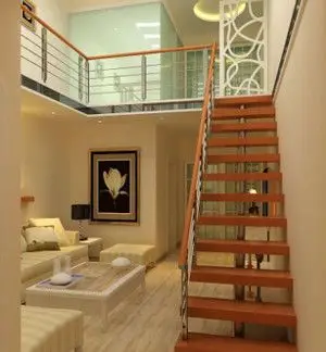 139平米现代简约风格复式楼室内设计装修图