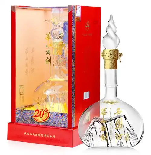 西风45度华山论剑20年西凤酒商务送礼白酒整箱500ml国产白酒