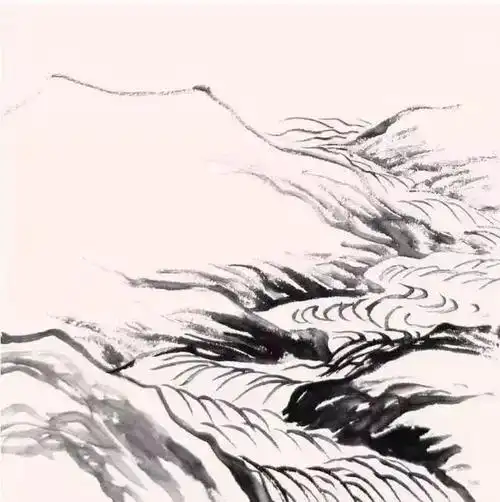 周日干货:山水画教程——教你九种水的画法!