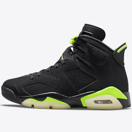 北卡大学airjordan003黑绿俄勒冈aj6电光绿篮球鞋ct8529