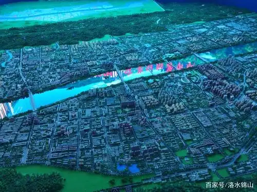 宜阳城区规划大沙盘