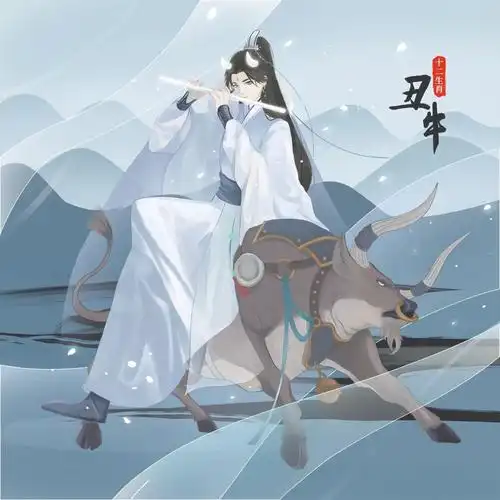 国风十二生肖拟人丑牛