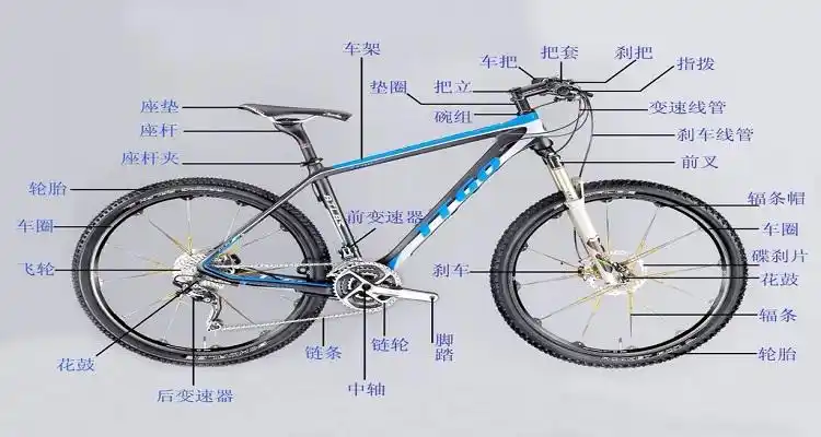 自行车构造