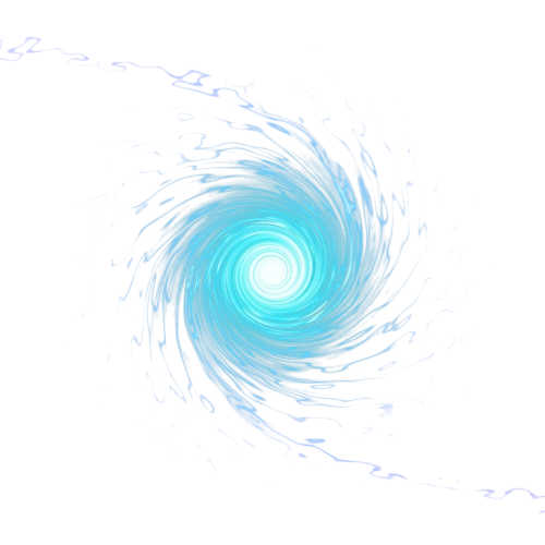 蓝色星际云漩涡光图片