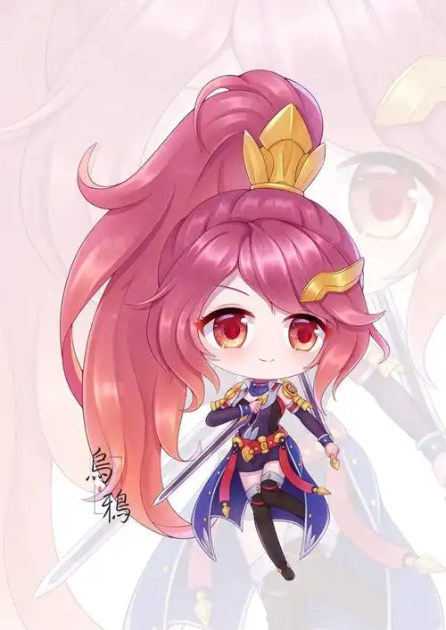 王者荣耀花木兰全皮肤q版头像