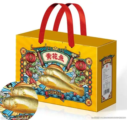 黄花鱼包装平面图设计图__包装设计_广告设计_设计图库_昵图网nipic.