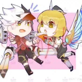 搬砖搬砖_王者荣耀蒙犽孙膑绘画作品