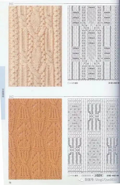 棒针图解志田棒针花样编织250例