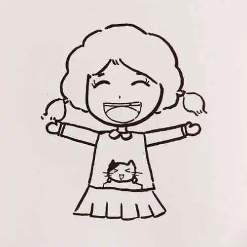 幼儿园女孩自画像简笔画简笔画图片大全-蒲城教育文学网这是一组自