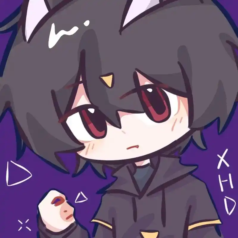 我回来了!#绘画 #同人 #小心超人 #阿肝 #自设 画了好 - 抖音