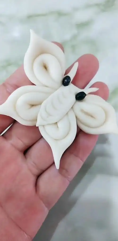 一点一点学面食#这款蝴蝶小馒头家人们喜欢吗?