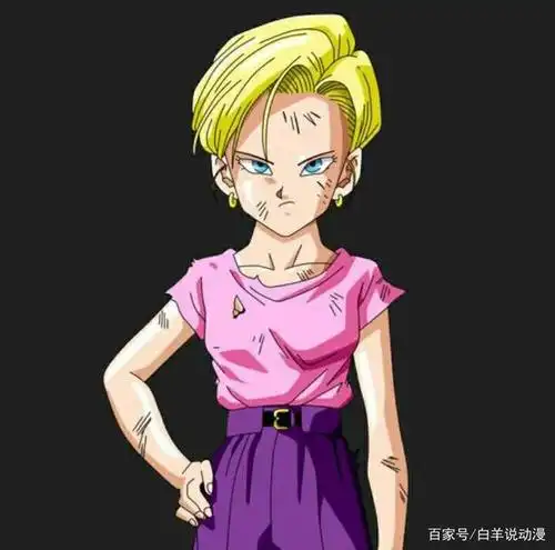 龙珠十八号虽然没有爆衣过稍微破损却胜过爆衣爱了