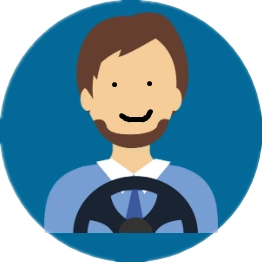 出租车司机卡通头像