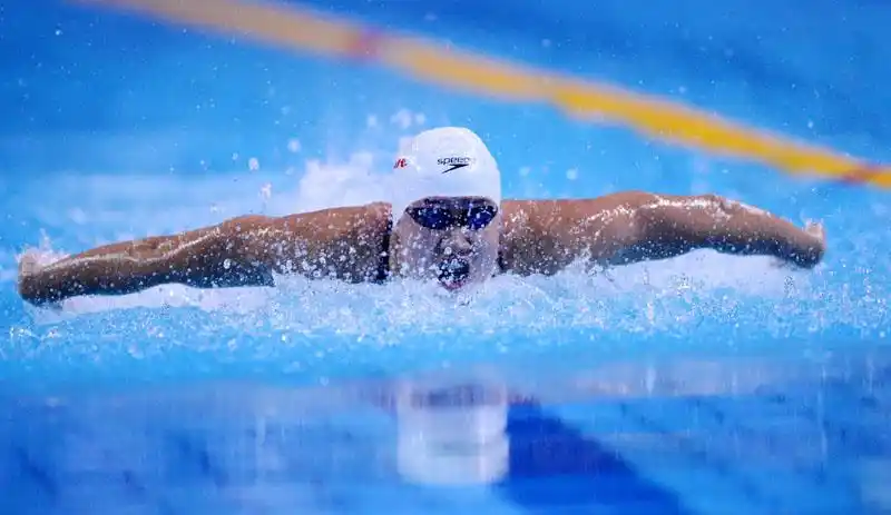 刘子歌在比赛中.新华社记者岳月伟摄