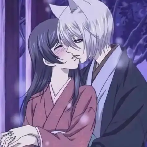 情侣头像元气少女缘结神巴卫奈奈生动漫情头