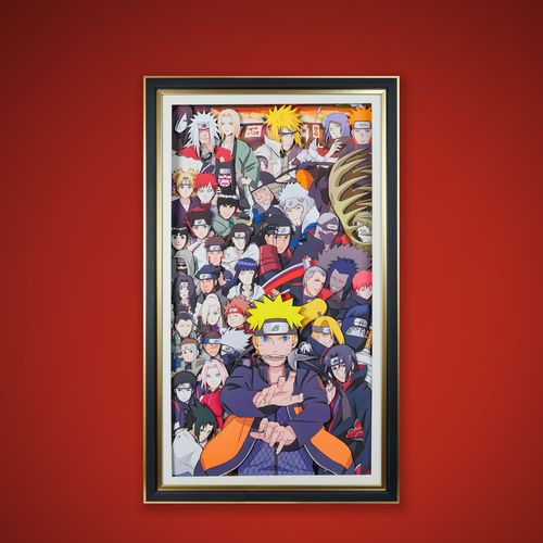 火影忍者立体画疾风传全家福照片相框全员合照周边3d立体装饰画