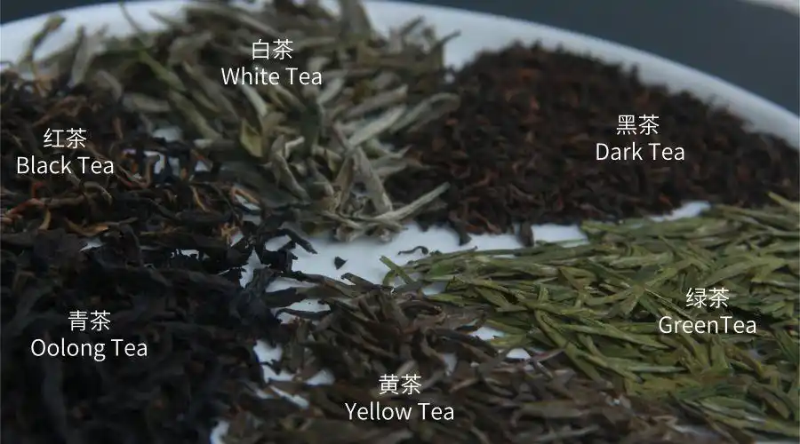 绿茶白茶黄茶青茶红茶黑茶依据什么分?