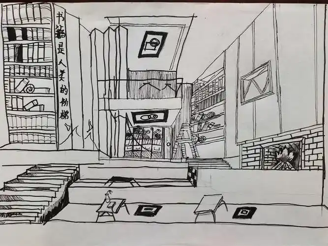 数字文化工程"我心中的图书馆"暨"花儿向阳开"少儿绘画比赛作品展示