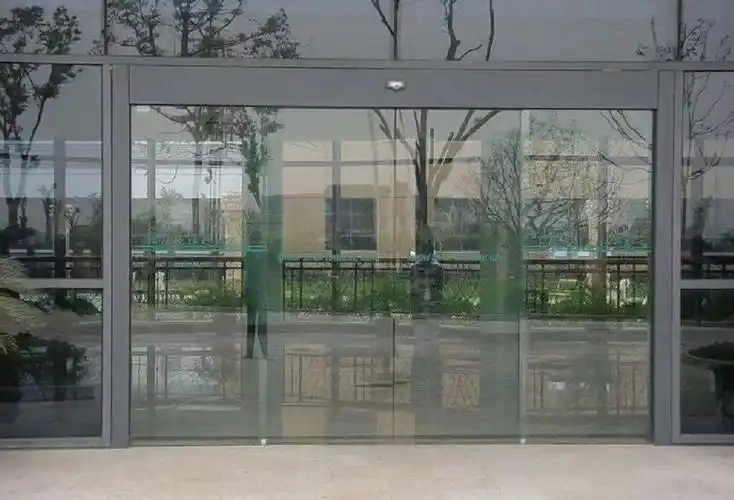 电动钢化玻璃感应门马达洁净防尘手术室玻璃气密门自动双开平移门