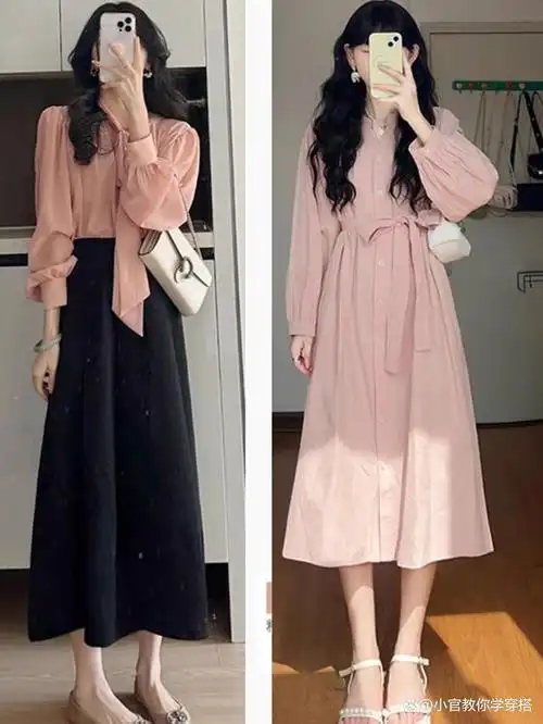 穿衣搭配——春季女生半身长裙怎么搭配的时髦气质?